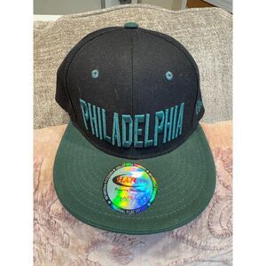 Philadelphia Eagles Flat Fitted Hatco Snapback baseball cap GO BIRDS